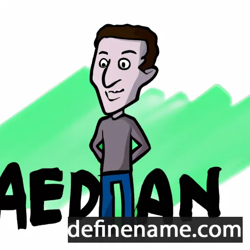 cartoon of the name Arden