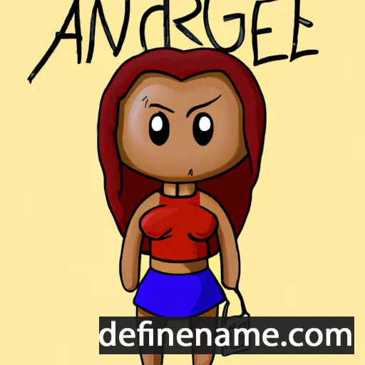 cartoon of the name Argiñe