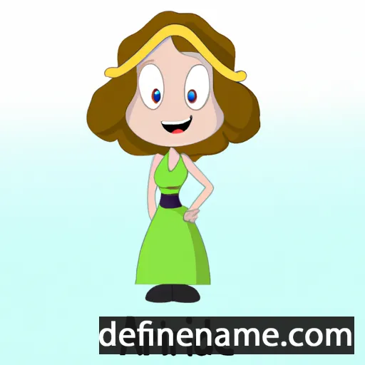 cartoon of the name Ariadne