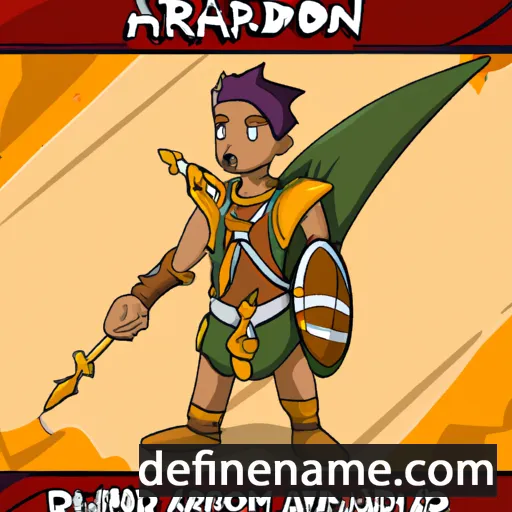 cartoon of the name Arianrhod