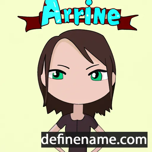 Arienne cartoon