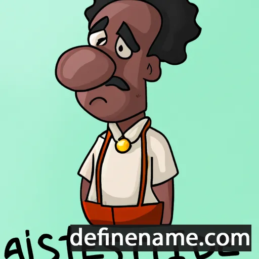 cartoon of the name Aristide