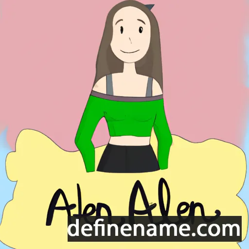 Arleen cartoon