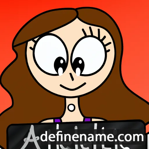 cartoon of the name Arlette