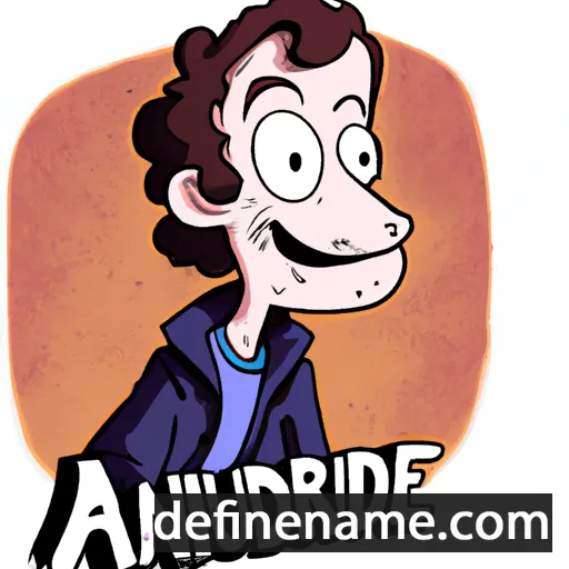 cartoon of the name Arnaude