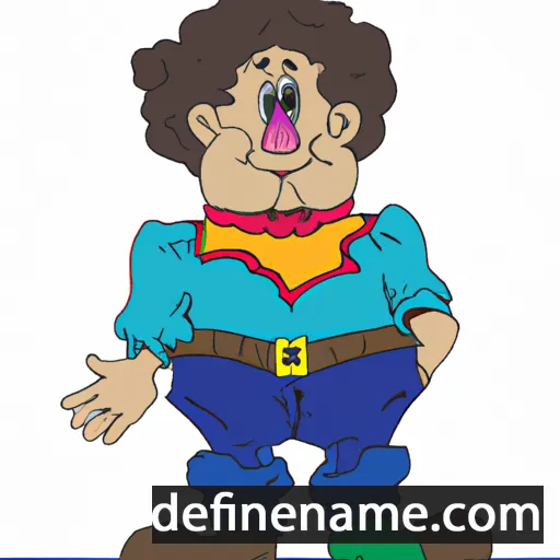 cartoon of the name Arnolfo