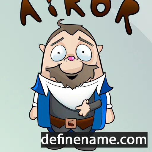 Arnþórr cartoon