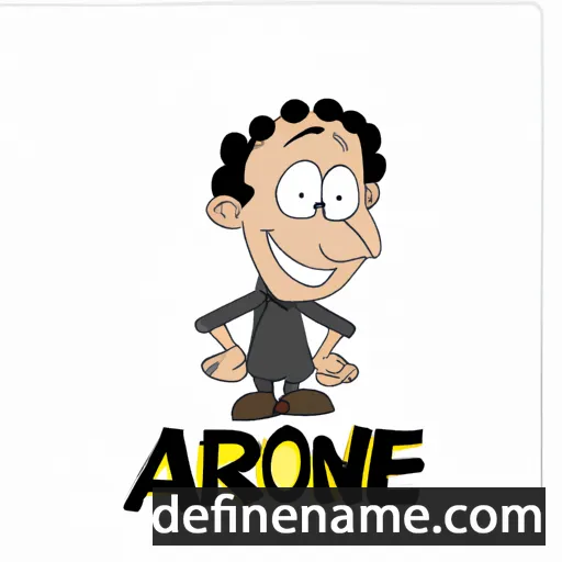 cartoon of the name Aronne