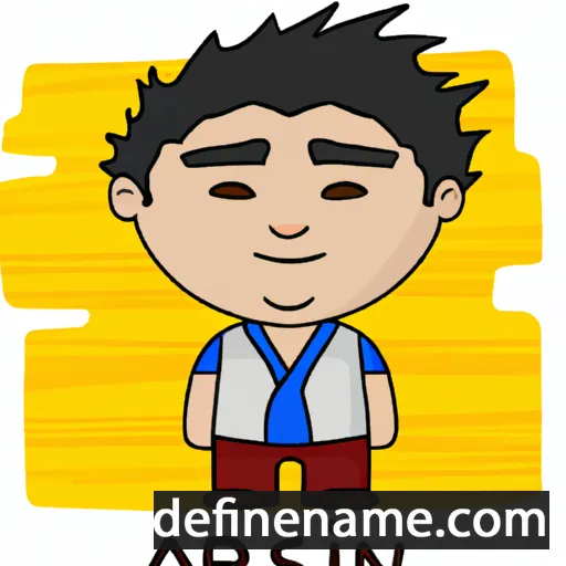 cartoon of the name Arslan