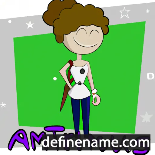 cartoon of the name Artemis