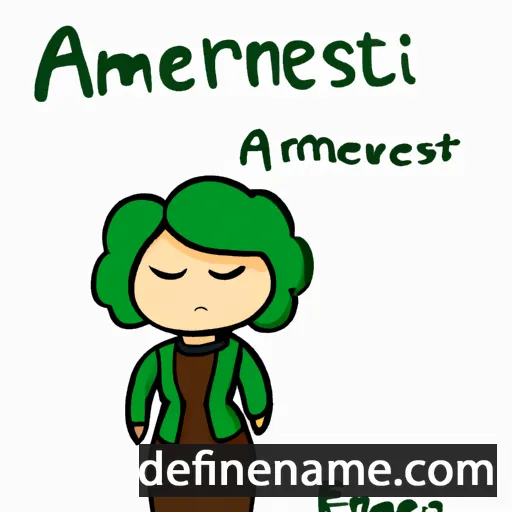 cartoon of the name Artemisia