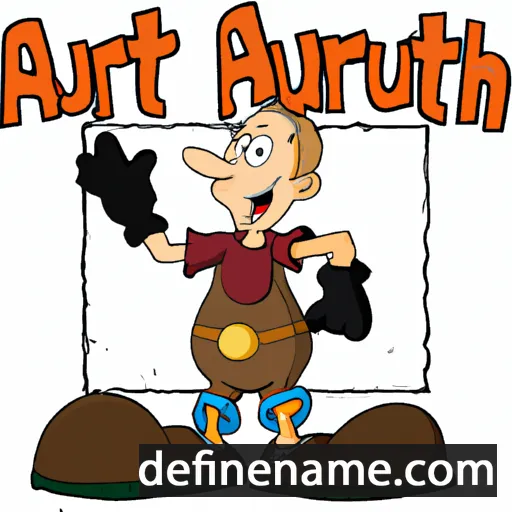 cartoon of the name Arthur