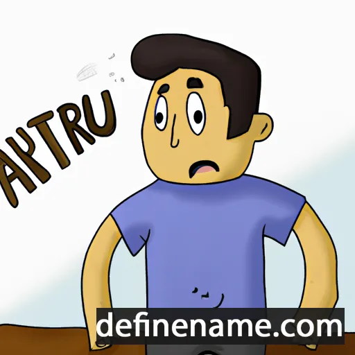 cartoon of the name Arturo