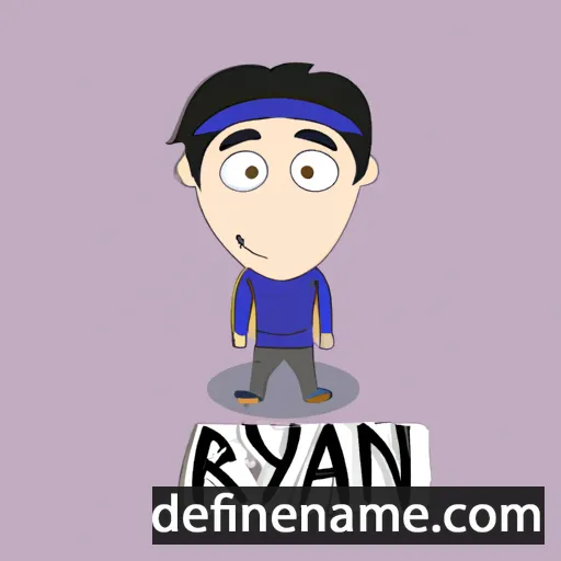 cartoon of the name Aryan