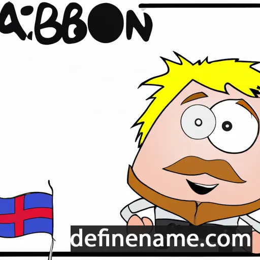 Asbjörn cartoon