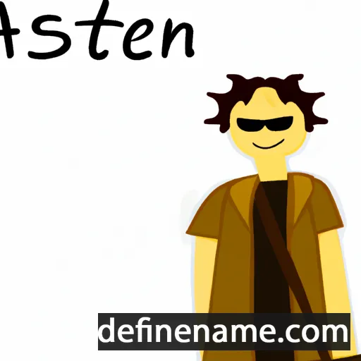 cartoon of the name Asenath