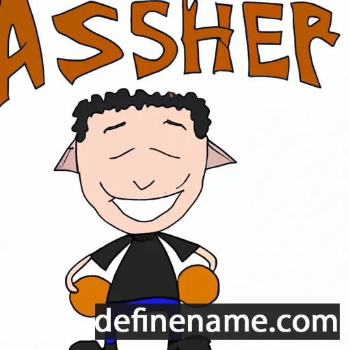 Asher cartoon