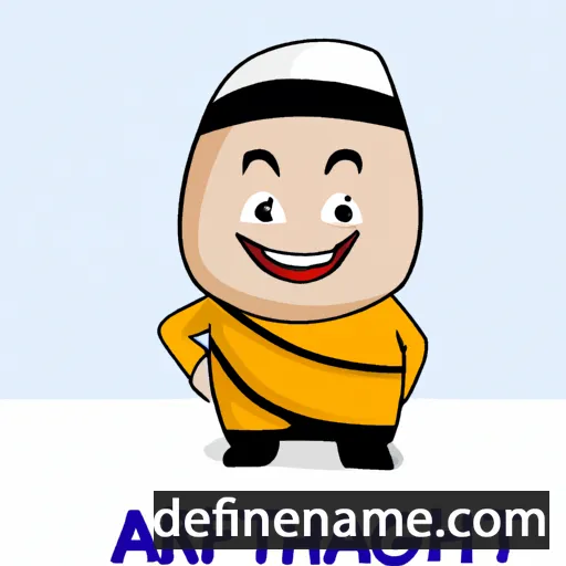 cartoon of the name Ashraqat