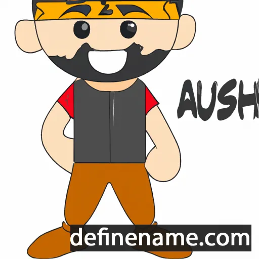 cartoon of the name Ashur