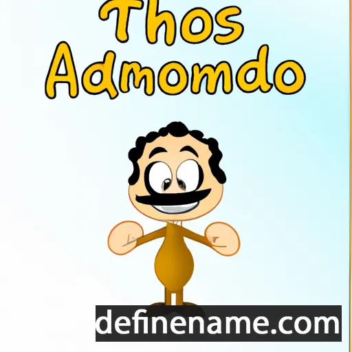 cartoon of the name Asmodaios