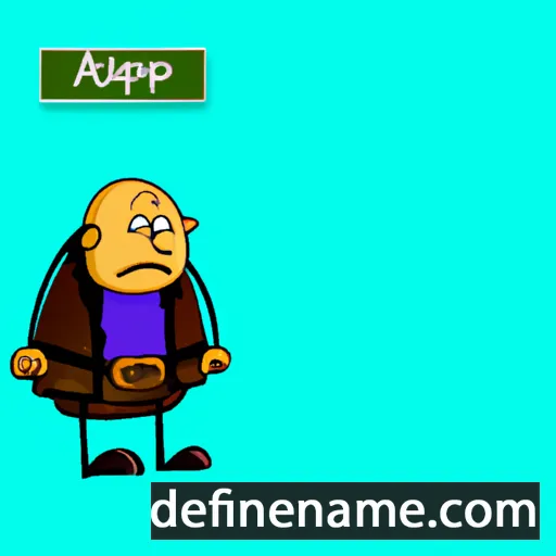 cartoon of the name Asnappar