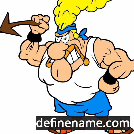 Astérix cartoon