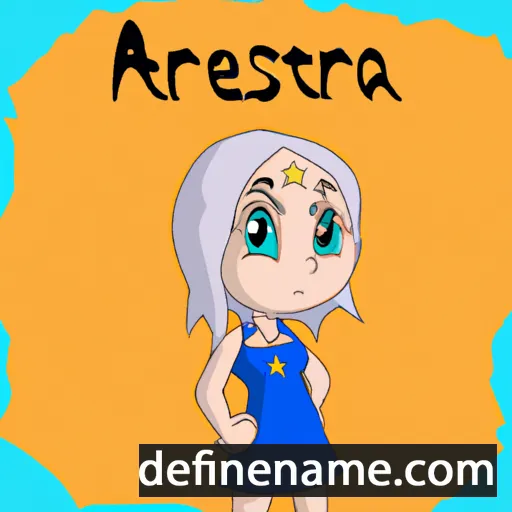 cartoon of the name Astraea