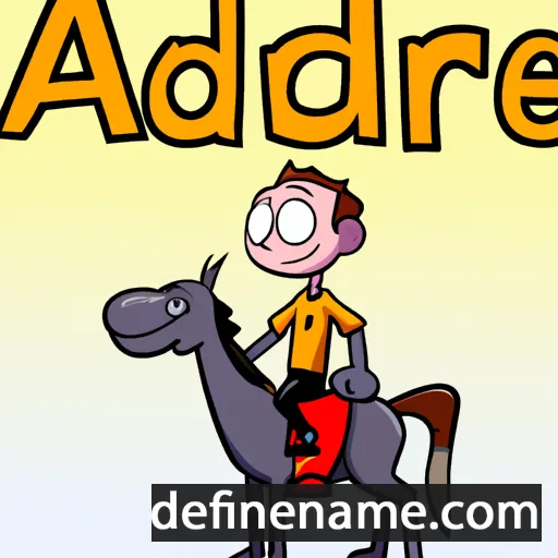 cartoon of the name Astride