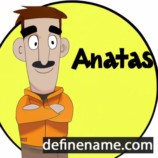 Atanas cartoon