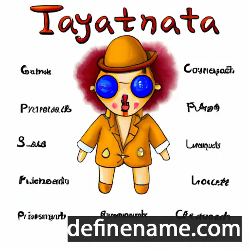 cartoon of the name Atanasija