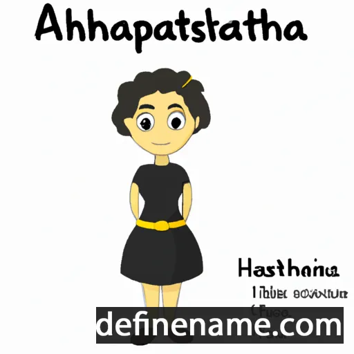 cartoon of the name Athanasia