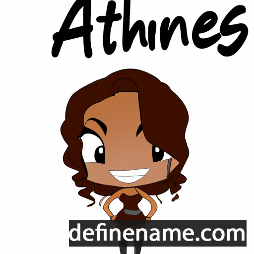 Athénaïs cartoon