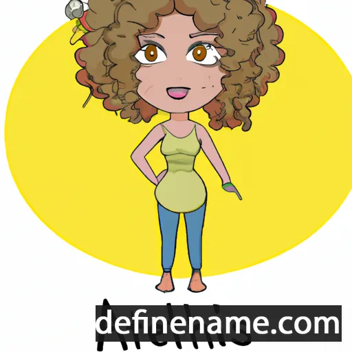 cartoon of the name Athenais