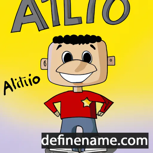 cartoon of the name Atilio