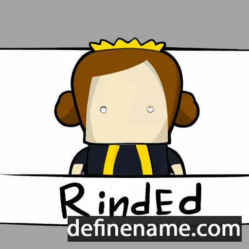 Reinhilde cartoon