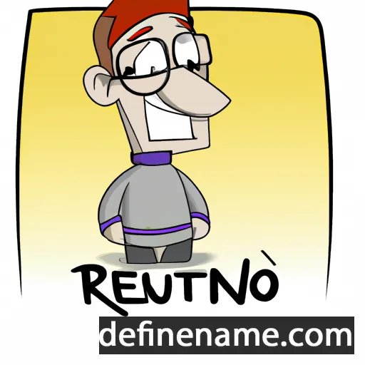 cartoon of the name Reinout