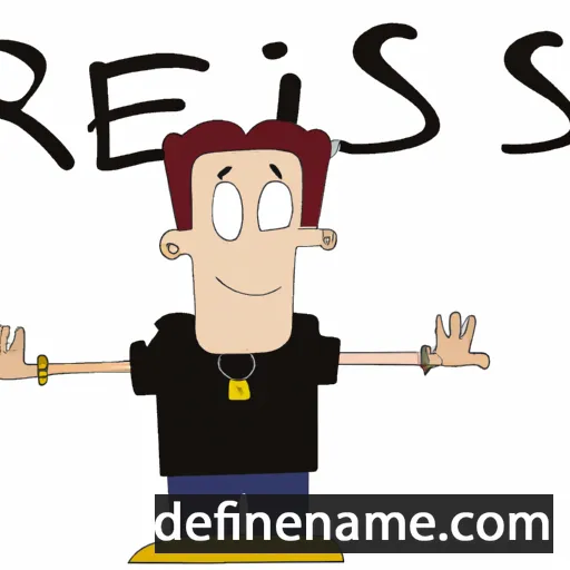 cartoon of the name Reis