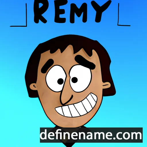 cartoon of the name Remy