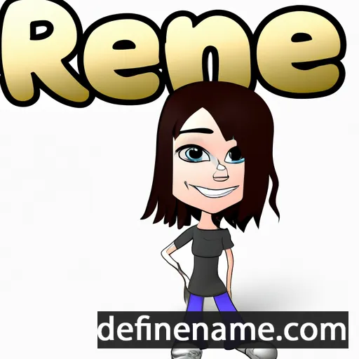 Renee cartoon