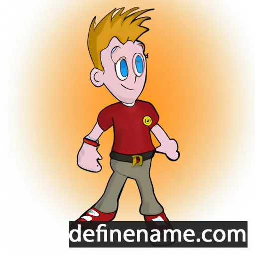 cartoon of the name Rens