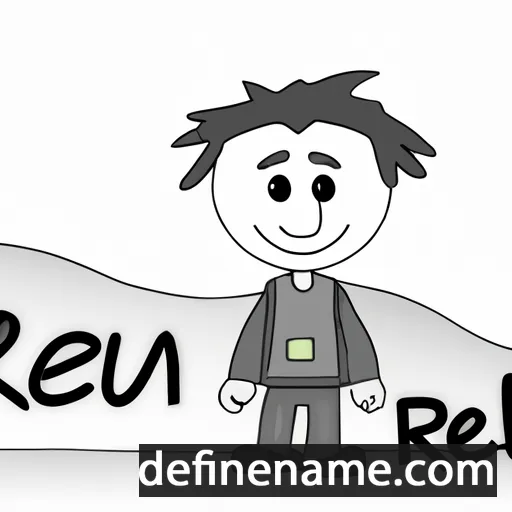 cartoon of the name Reuben