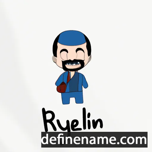 cartoon of the name Reyhangül