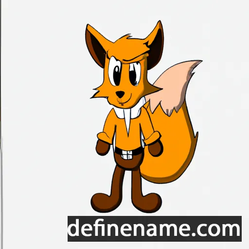 cartoon of the name Reynard