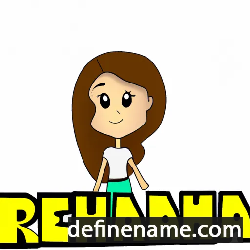 Rheanna cartoon