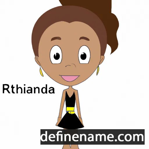 Rhianna cartoon