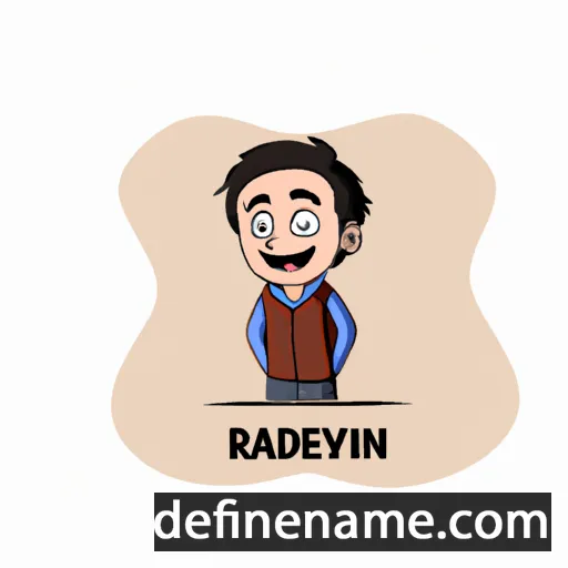 cartoon of the name Rıdvan