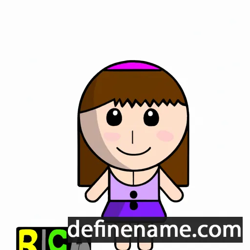 cartoon of the name Rica