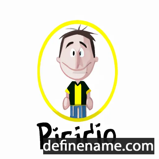 cartoon of the name Riccardo