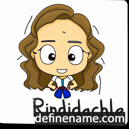 cartoon of the name Richardine