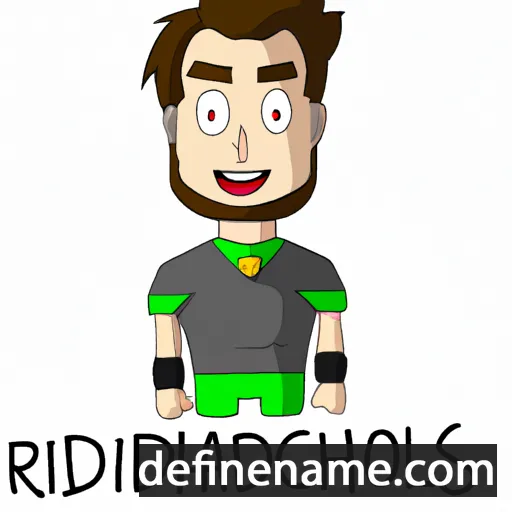 cartoon of the name Richardis